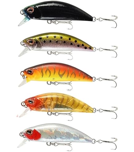 Amazon.co.jp: 【PBルアー】渓流 シンキングミノー 45S 45mm 4g 8個