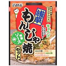 Amazon | 王将の杜 | 浅草もんじゃ焼セット 特製ソース味 (3袋