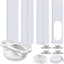 Amazon.co.jp: yuzdssaw(ずめ)窓用ダクトパネル エアコン排気