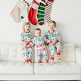Tovadoo 子供服 男の子 トップス+ズボン 秋冬 クリスマス衣装 イギリス風 兄弟揃い 可愛い 部屋着 クリスマスパーティー 1-6歳