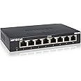 【正規品】 ネットギア NETGEAR スイッチングハブ 8ポート 1G 金属筐体 静音ファンレス メーカー3年保証 アンマネージスイッチ GS308-300JPS