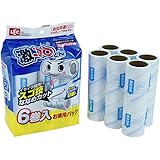 レック (LEC) 激コロ スゴ技 斜めカット 70周 スペア 6個入 / カーペットクリーナー / ななめカット めくりやすい /