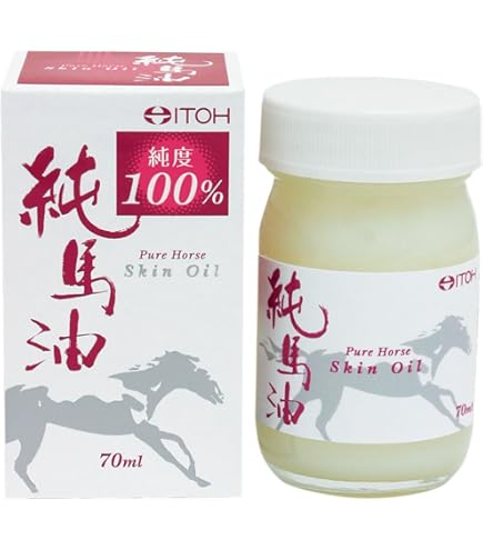 Amazon.co.jp: 【人吉農産】純馬油 (70g) 熊本・純馬油工房 馬油