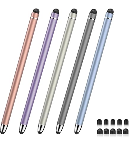 Amazon.co.jp: タッチスクリーン用スタイラスペン [5本パック] iPad