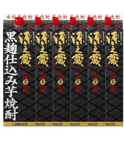 Amazon.co.jp: 岩川醸造 おやっとさあ 黒 パック 芋焼酎 25度 1800ml