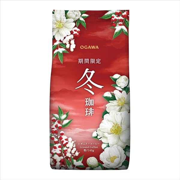 Amazon.co.jp: 小川珈琲 期間限定 春珈琲 粉 160g ×3個 : 食品・飲料・お酒