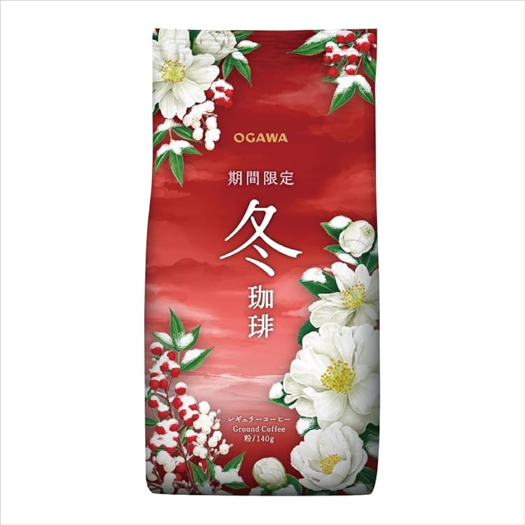 Amazon.co.jp: 小川珈琲 期間限定 春珈琲 粉 160g ×3個 : 食品・飲料・お酒
