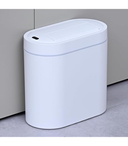 Amazon｜自動開閉ゴミ箱 50L オゾン消臭機能 分解可能 シルバー｜フタ