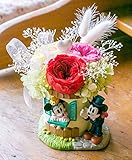 プリザーブドフラワー ギフト ミッキー＆ミニーおしゃべりローズプリザ