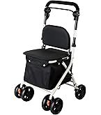 Amazon | 島製作所 マーチS 小花ブラック | 島製作所 | シルバーカー