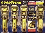 グッドイヤーRatchet Tie Down – 4 pk。