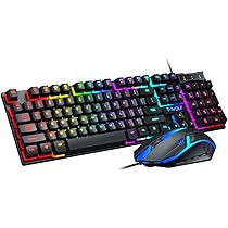 Amazon.co.jp: ゲーミングキーボード LED バックライト