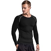 Amazon | [Nesseo] スポーツインナー メンズ 長袖 コンプレッション