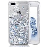 iPhone 7 Plusケース, Daker流れる液体ケースファッションクリエイティブデザイン液体フローティングLuxury Bling Glitter Sparkleプレミアム品質ダイヤモンド菱形