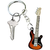 Amazon.co.jp: [ONDIAN] ベースギターキーホルダー - 楽器