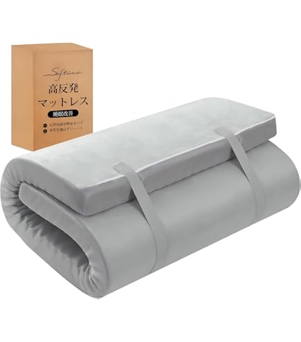 Amazon｜マットレス シングル 高密度24D 硬さ190N 極厚10cm 折り畳み