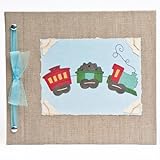 Hugs and Kisses XO Baby Memory Book: TRAIN Boy Baby Album from Birth to 5 Years by Hugs and Kisses X