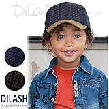 (ディラッシュ) DILASHデニム＆スウェードキャップ/秋 キッズ 男の子 50 ブルー