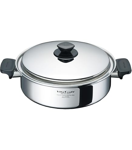 Amazon｜Vita Craft スーパーファイブ 両手ナベ 25.5cm 5.5L 5125 