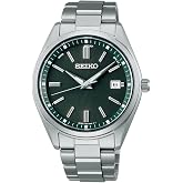 [セイコーウオッチ]SEIKO SELECTION SBTM319 日本製 メンズ腕時計 ソーラー電波修正 | 日付カレンダー搭載 文字盤グリーン 10気圧防水 ステンレススチール
