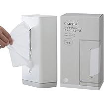 Amazon.co.jp: マーナ (marna) ティッシュケース (片手でさっと