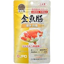 Amazon.co.jp: 日本動物薬品 ニチドウ 金魚膳 増体色揚げ沈下性 70g