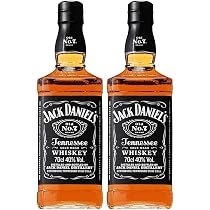 Amazon.co.jp: ジャック ダニエル ブラックラベル 40度 [700ml×2本