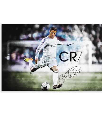Amazon.co.jp: クリスティアーノ ロナウド レアル マドリード 写真 CR7