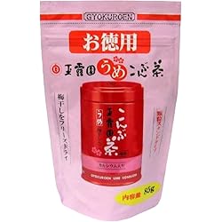 Amazon.co.jp: 浪花昆布茶本舗 特撰 梅こぶ茶 業務用 500g袋 しそ葉
