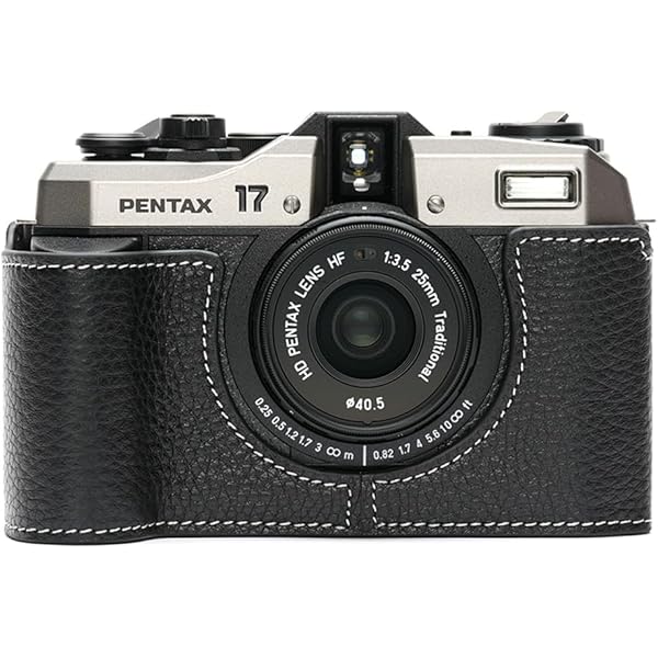 Amazon.co.jp: ペンタックス PENTAX Q用本革レンズカバー付カメラ