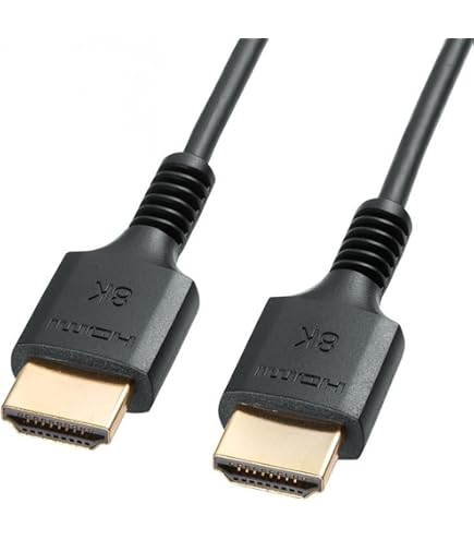 Amazon | サンワサプライ 12G-SDIケーブル（ブラック・3m） KM-12SDI03