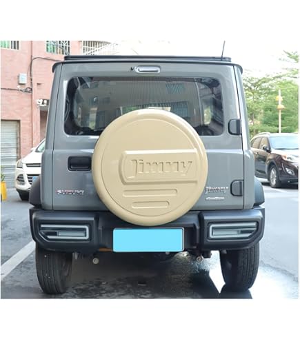 新型ジムニーリアスペアタイヤカバーsamurai 175/80R16用グレー Amazon