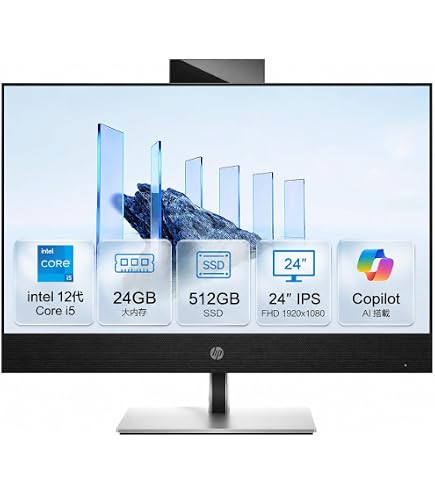 Amazon.co.jp: VETESA デスクトップPC 24インチ フルHD Core i7