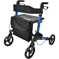 Amazon | Fkstyle【座れる歩行器】シルバーカー 軽量 折りたたみ