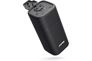 Alfox ポータブル電源 20000mAh 80W【小型&大容量/PD30W/USB-A+USB-C/急速充電/3台同時充電/PD3.0対応/PSE技術基準適合】ノートパソコン/MacBook/iPhone/Android等対応 緊急・災害時バック