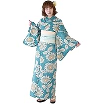 k*o様 浴衣　水色　撫子　ナデシコ　手縫い 2040-20020_m1.jpg