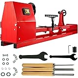 ミニ旋盤 木製処理のための14''x40 ''ミニ旋盤ベンチトップメタル機械1100-3400RPMの可変速度の木製旋盤機械 デスクトップ木工旋盤
