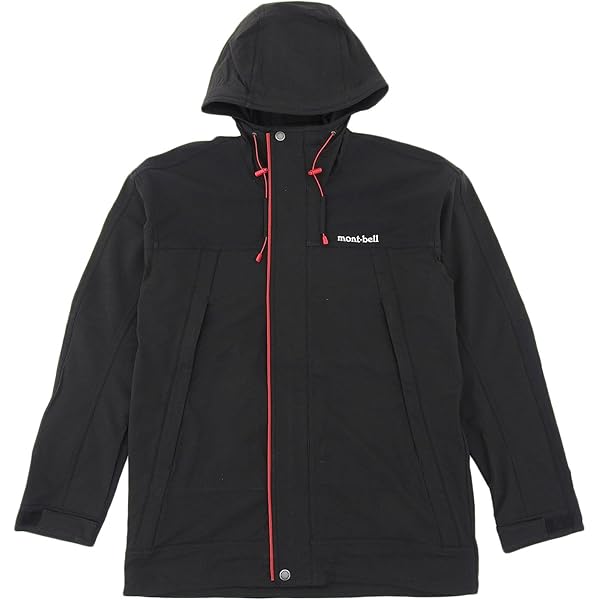 Amazon.co.jp: ライトシェルパーカ Men's ブラック(BK) 1106645 登山用
