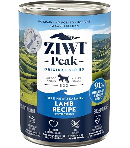 Amazon.co.jp: ZIWI ドッグ缶 トライプ&ラム 390g : ペット用品