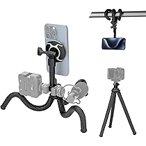 DJI OSMO MOBILE 6 スマホ用三脚・自撮り棒【アネーロ】 Amazon | JJC スマホ三脚 くねくね フレキシブル三脚 Magsafe
