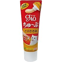 Amazon | CIAO (チャオ) ちゅ~ぶ 毛玉配慮 まぐろ 80g | チャオ (CIAO