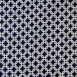 SheetWorld Fitted Sheet (Fits BabyBjorn Travel Crib Light) - Navy Links - Made In USA by sheetworld