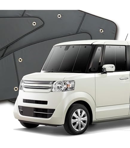 Amazon | 4層構造 N-BOX N-BOX カスタム JF1/JF2 サンシェード 1台分