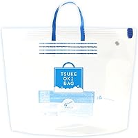 オキシクリーン 漬けおきバッグ 1個 ( 日本製 / 折りたたみ 自立 持ち手 スライダー マチ 付き ) つけ置き洗い オキシ漬け 大掃除 漂白 / しみ抜き 油汚れ / 靴 靴下 タオル 作業着 体操服