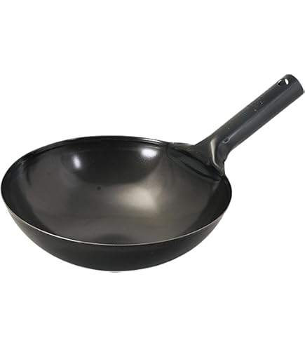 Amazon｜錦見鋳造 魔法のフライパン 北京鍋 27cm｜中華鍋 オンライン通販