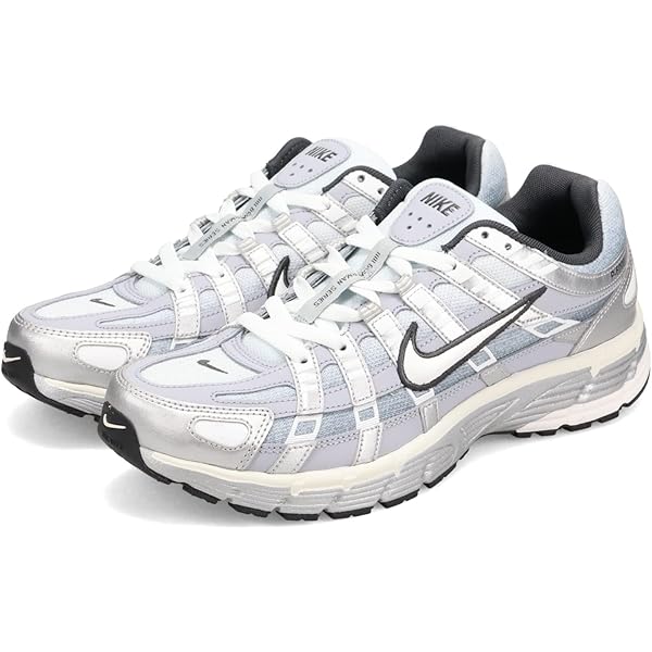 Amazon.co.jp: Nike CD6404-105 P-6000 White/Silver/Black