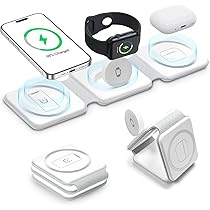 3in1充電スタンド ワイヤレス充電器 3in1 三つ折り型ワイヤレス充電器 - インクのチップス本店