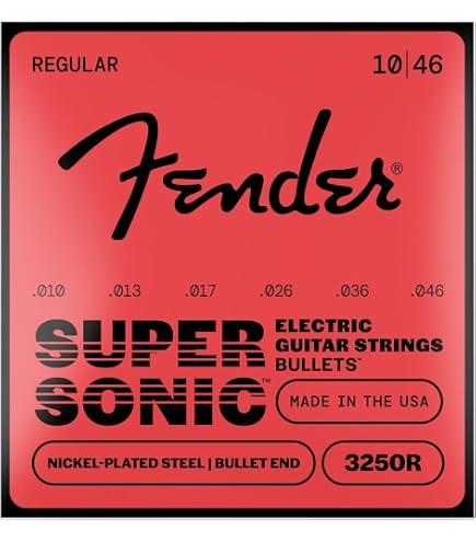 Amazon.co.jp: Fender フェンダー エレキギター弦 SuperSonic™ 250R