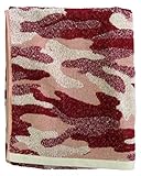 日繊商工 TROUSSEAU Casual Big Bath Towel ミリタリー ビッグバスタオル ピンク QGS-20059