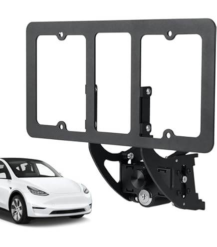 thumbnail image 2 of Front License Plate Mount SnapPlate Front License Plate Holder For Tesla Model 3 Highland - Anti-Theft Removable Mount USA Made Tesla Model Y Juniper License Plate Frame 2 of 9